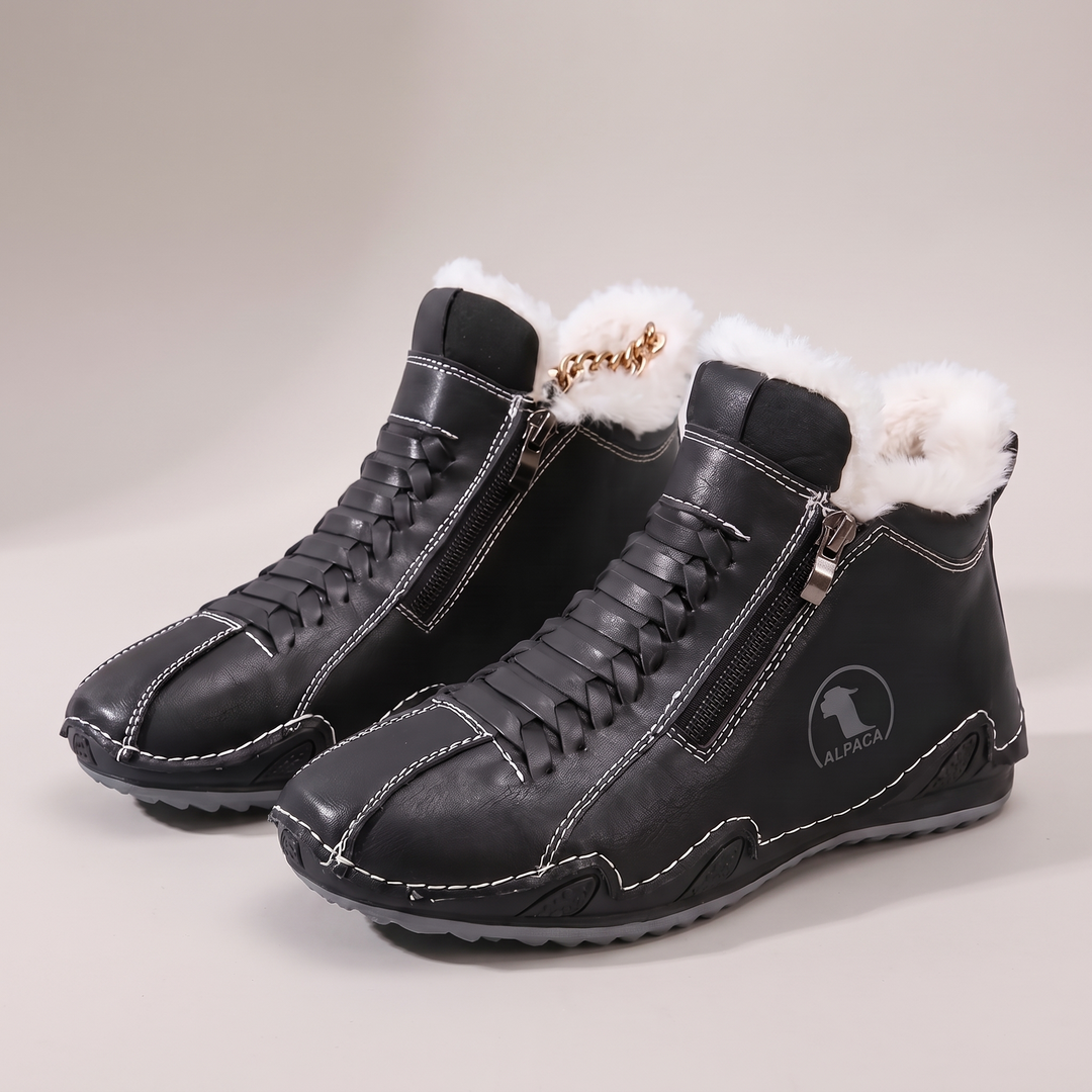 Danielle | Side Zip Ankle Snow Boots Women