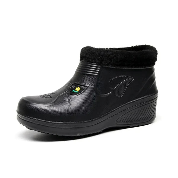 Denise | Slip-On Wedge Ankle Snow Boots Women