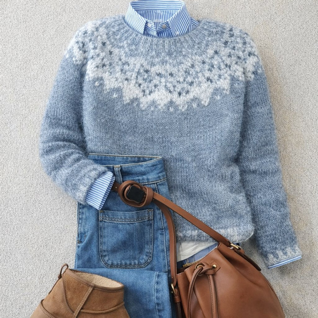 Dorothy | Fair Isle Crewneck Christmas Sweater Women