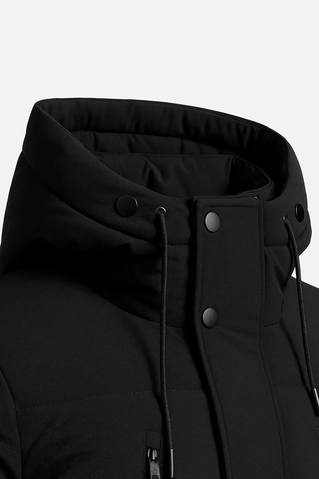 Dylan | Long Hooded Mens Puffer Jacket