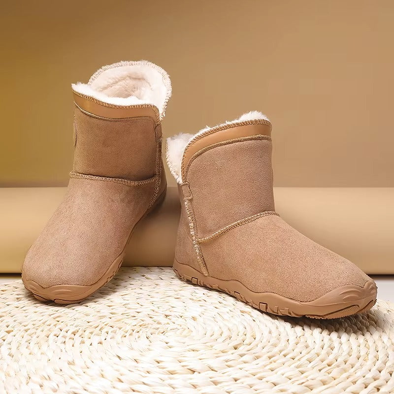 Emily | Lined Buckle Ankle Snow Boots Women
