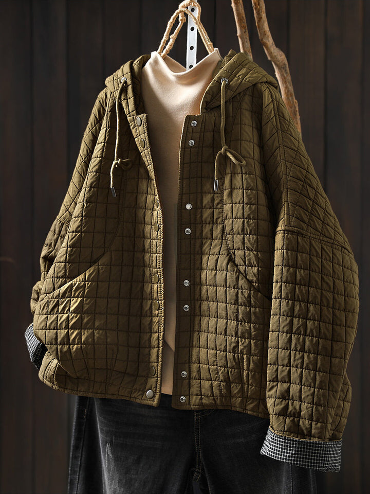 Emma | Quilted Hooded Puffer Jacket Women