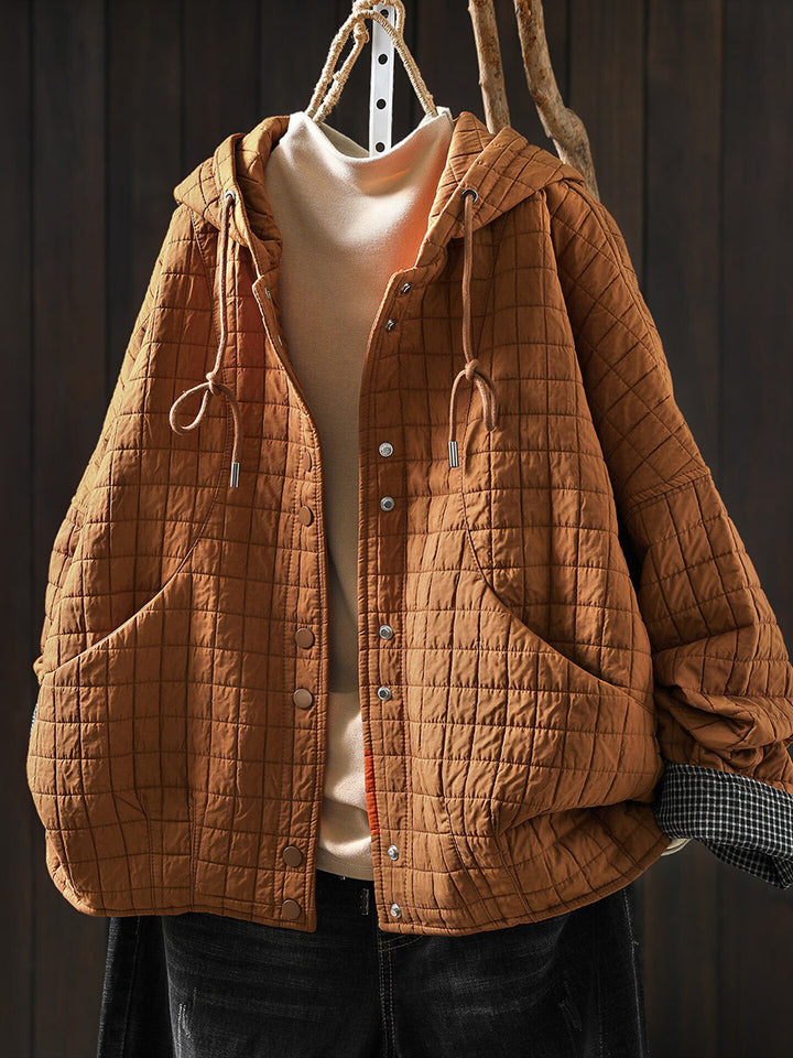 Emma | Quilted Hooded Puffer Jacket Women