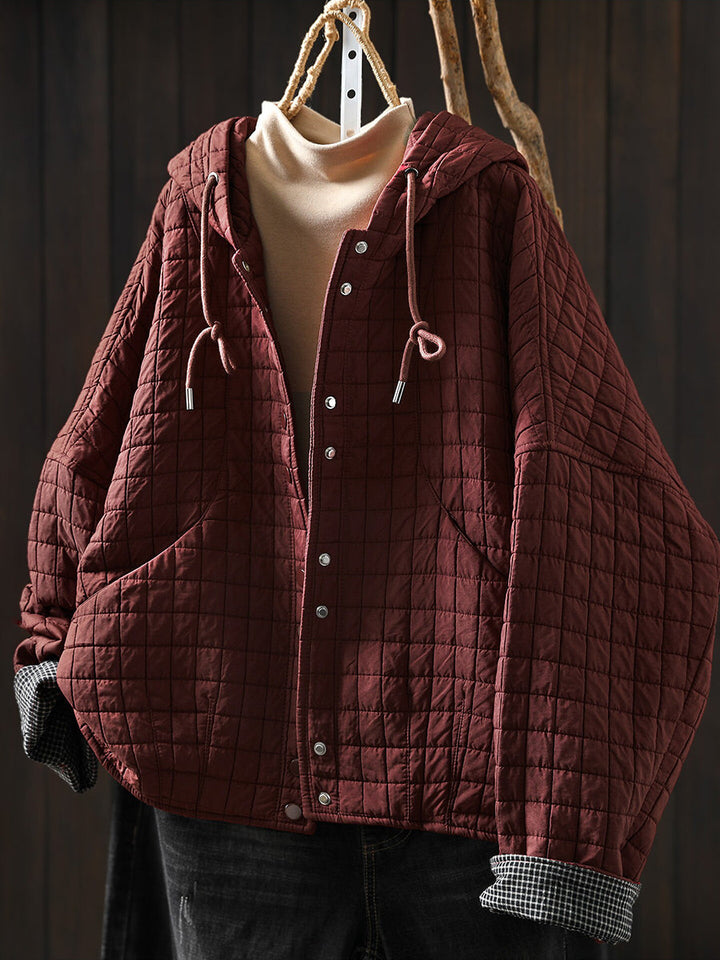 Emma | Quilted Hooded Puffer Jacket Women