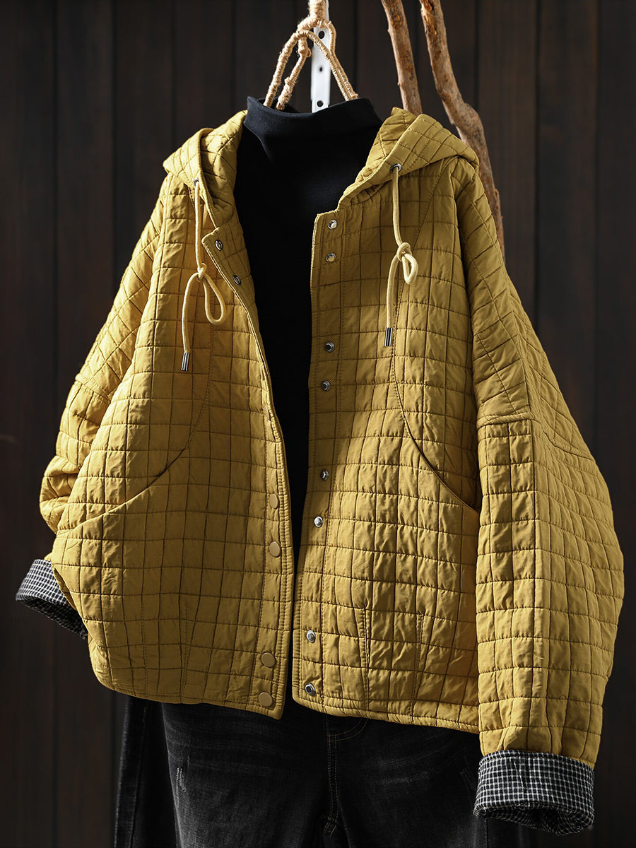 Emma | Quilted Hooded Puffer Jacket Women