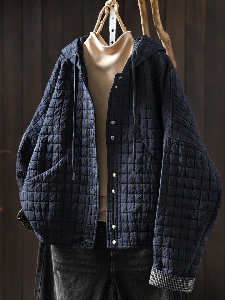 Emma | Quilted Hooded Puffer Jacket Women