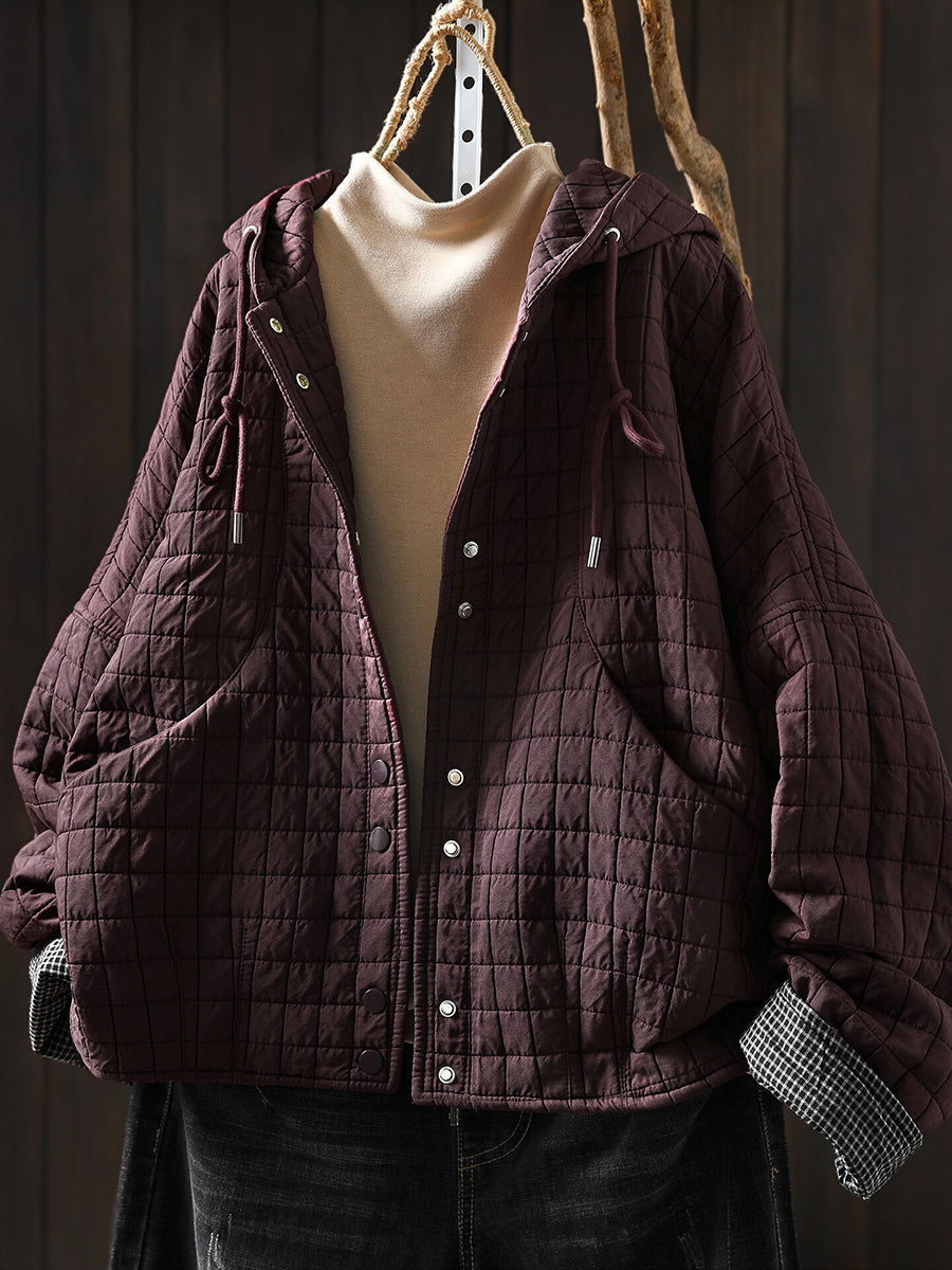 Emma | Quilted Hooded Puffer Jacket Women