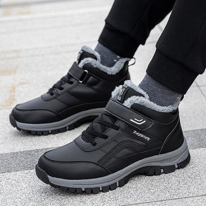 Ethan | Plush-Lined Lace-Up Mens Snow Boots