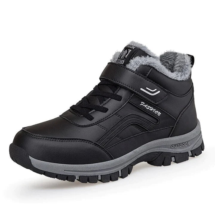 Ethan | Plush-Lined Lace-Up Mens Snow Boots