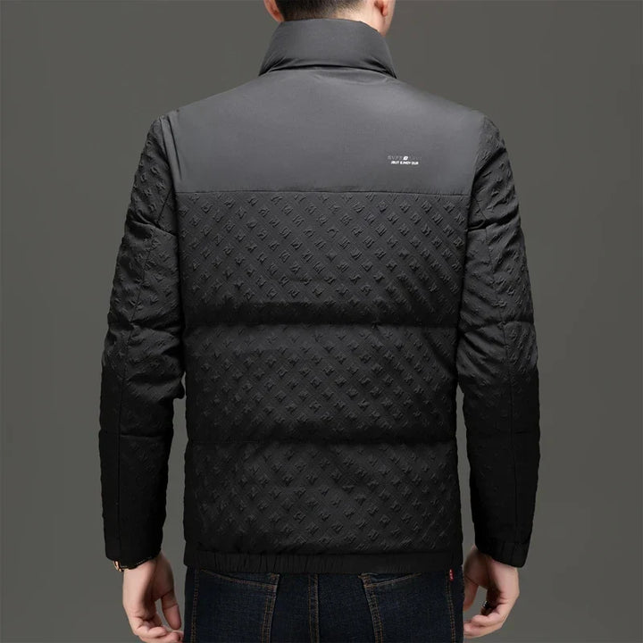 Gary | Quilted Stand Collar Mens Puffer Jacket