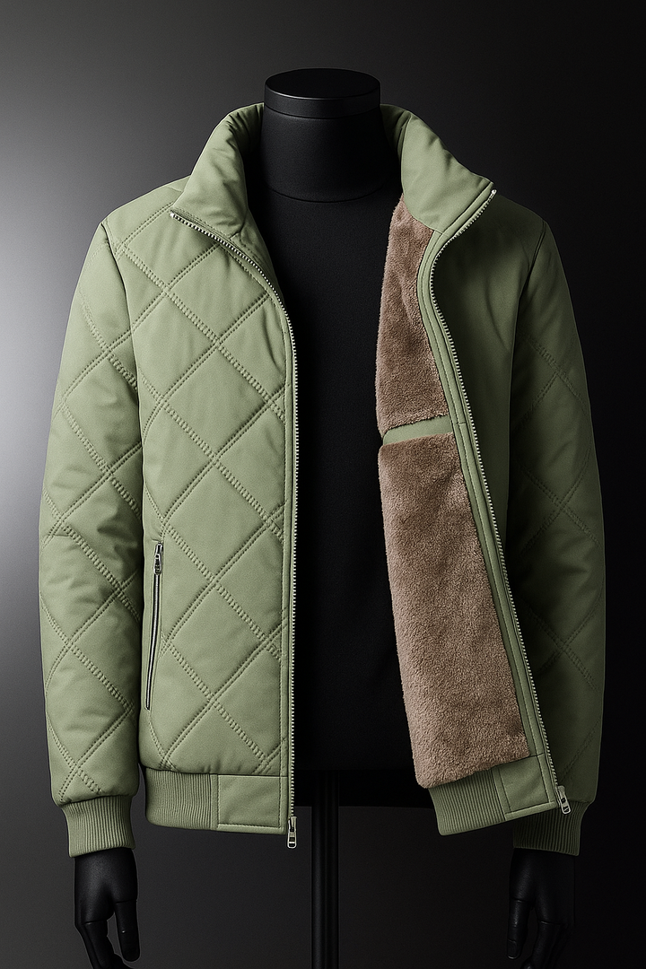 Isaac | Diamond Quilted Winter Mens Puffer Jacket
