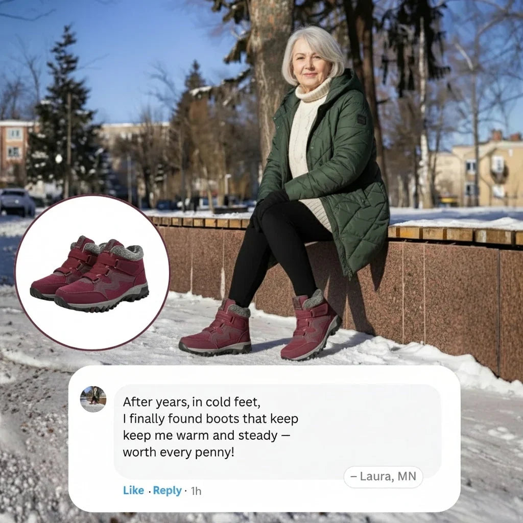 Jacqueline | Plush Lined Winter Snow Boots Women