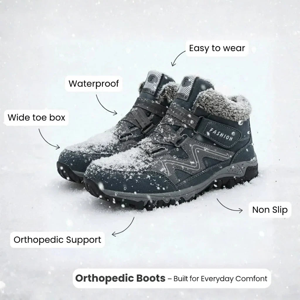Jacqueline | Plush Lined Winter Snow Boots Women