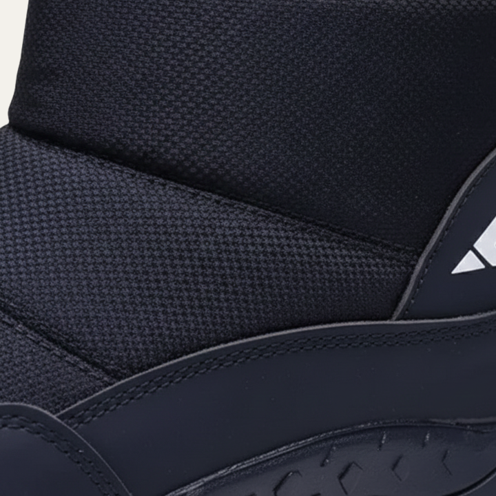 James | Quilted Side Zip Mens Snow Boots