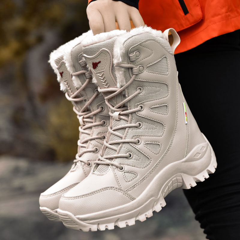 Jean | Lace-Up Winter Hiking Snow Boots Women