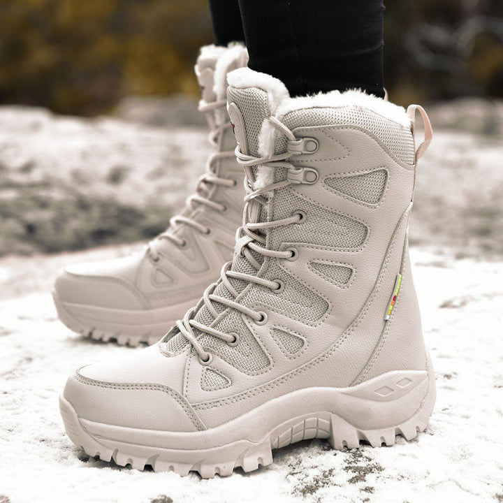 Jean | Lace-Up Winter Hiking Snow Boots Women
