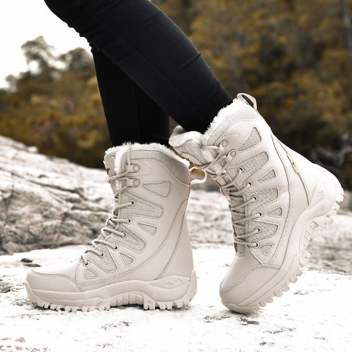 Jean | Lace-Up Winter Hiking Snow Boots Women