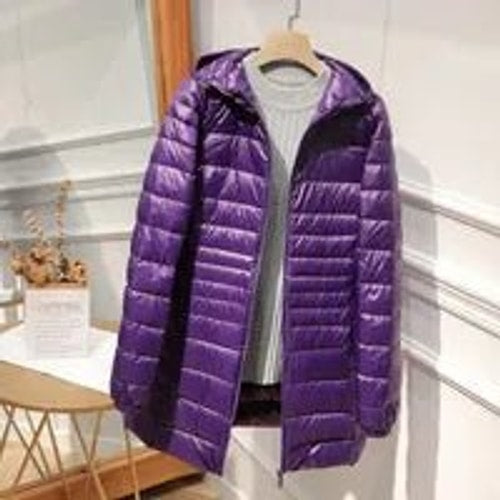 Jessica | Cozy Longline Hooded Puffer Jacket Women