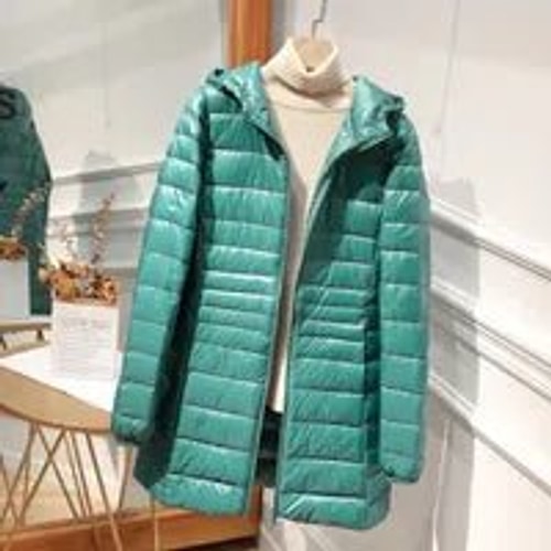 Jessica | Cozy Longline Hooded Puffer Jacket Women