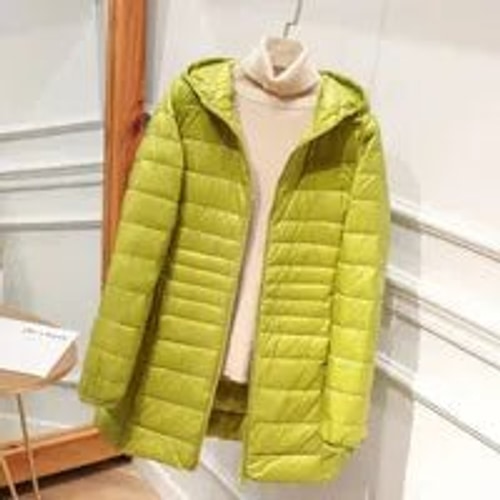 Jessica | Cozy Longline Hooded Puffer Jacket Women