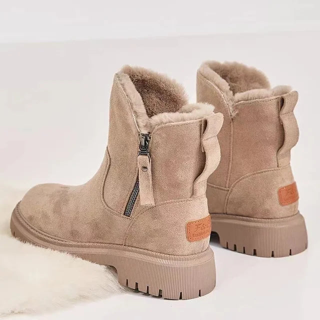 Joan | Side Zip Winter Snow Boots Women