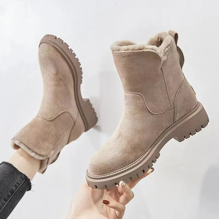 Joan | Side Zip Winter Snow Boots Women