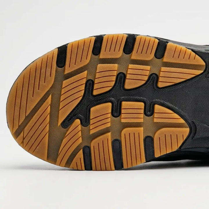 John | Quilted Side Zip Mens Snow Boots