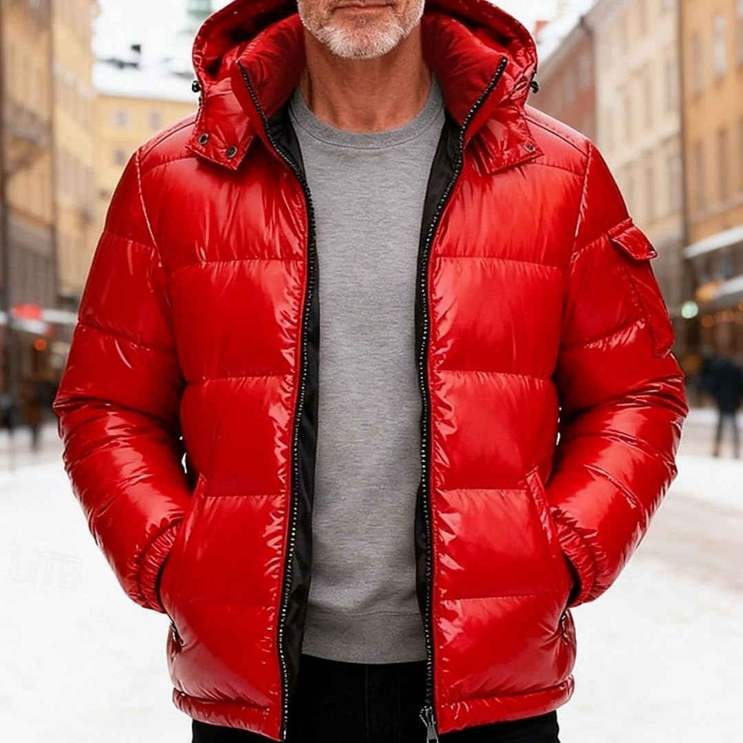 Jonathan | Stylish Quilted Hooded Mens Puffer Jacket