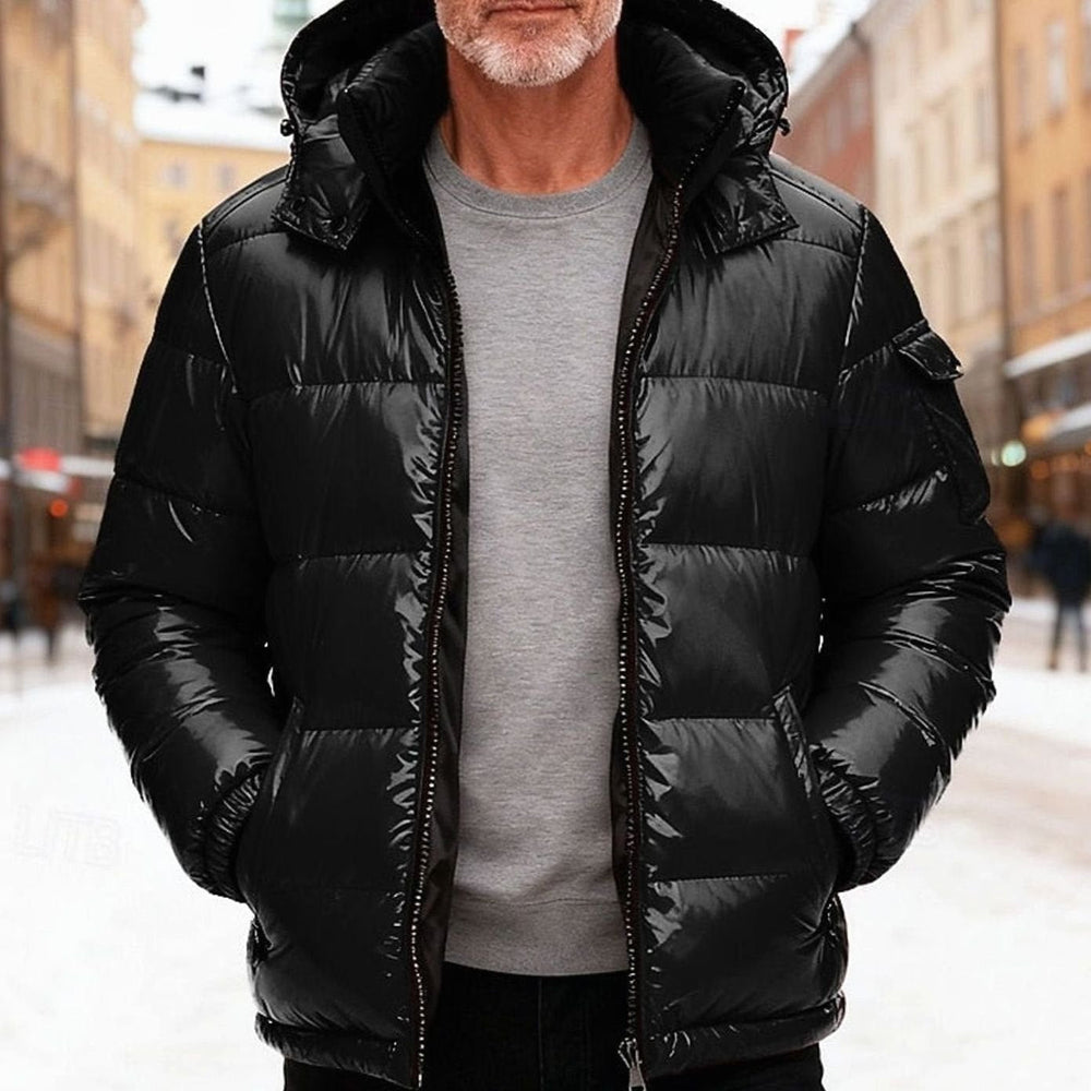 Jonathan | Stylish Quilted Hooded Mens Puffer Jacket