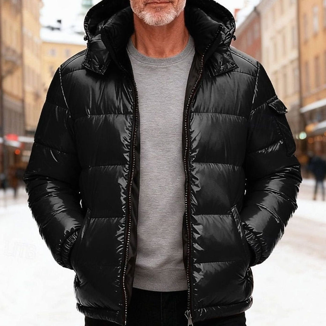 Jonathan | Stylish Quilted Hooded Mens Puffer Jacket