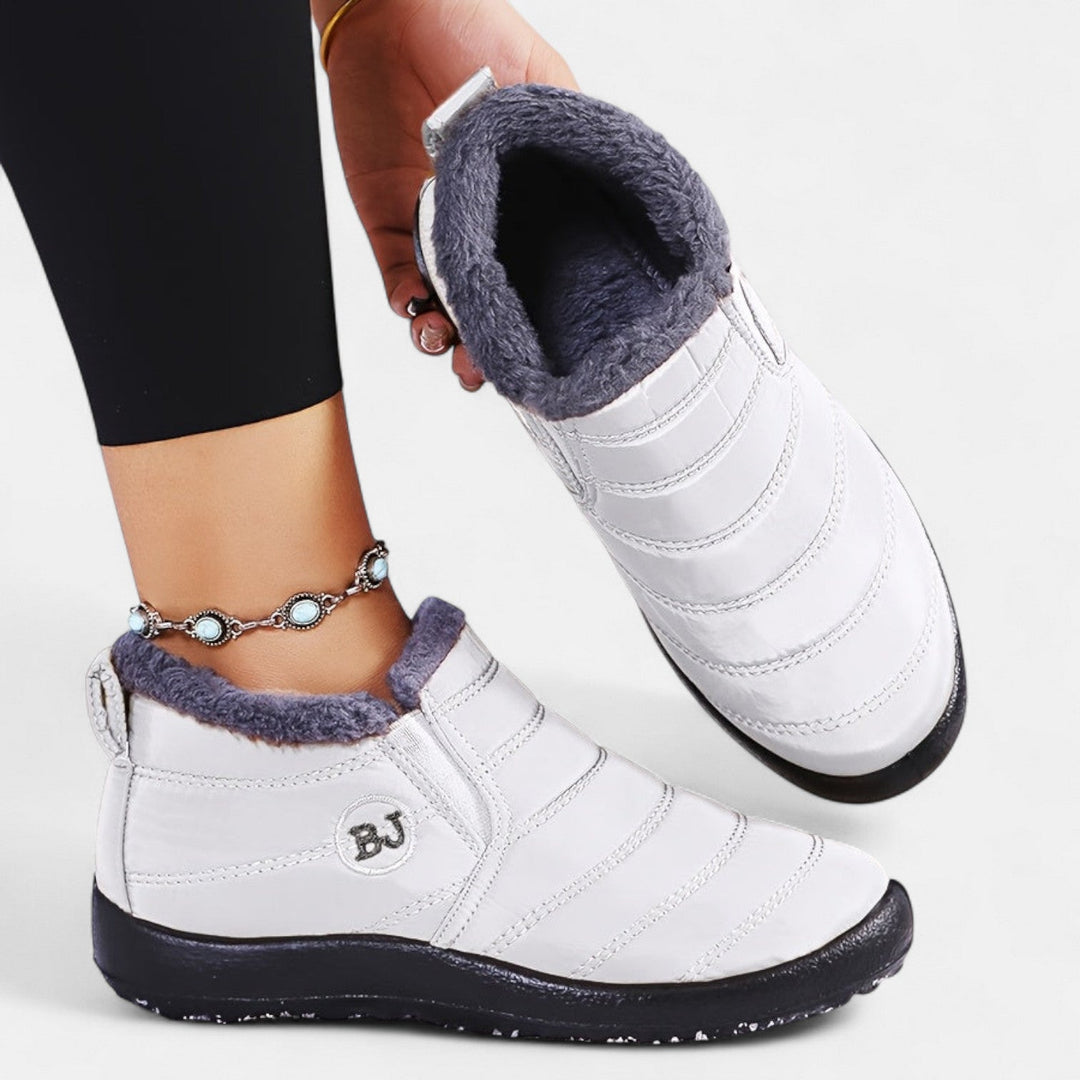 Karen | Quilted Slip-On Winter Snow Boots Women