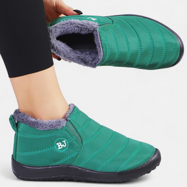 Karen | Quilted Slip-On Winter Snow Boots Women