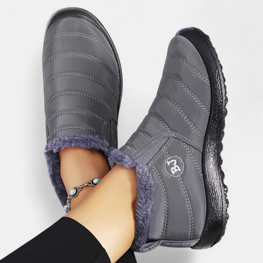 Karen | Quilted Slip-On Winter Snow Boots Women