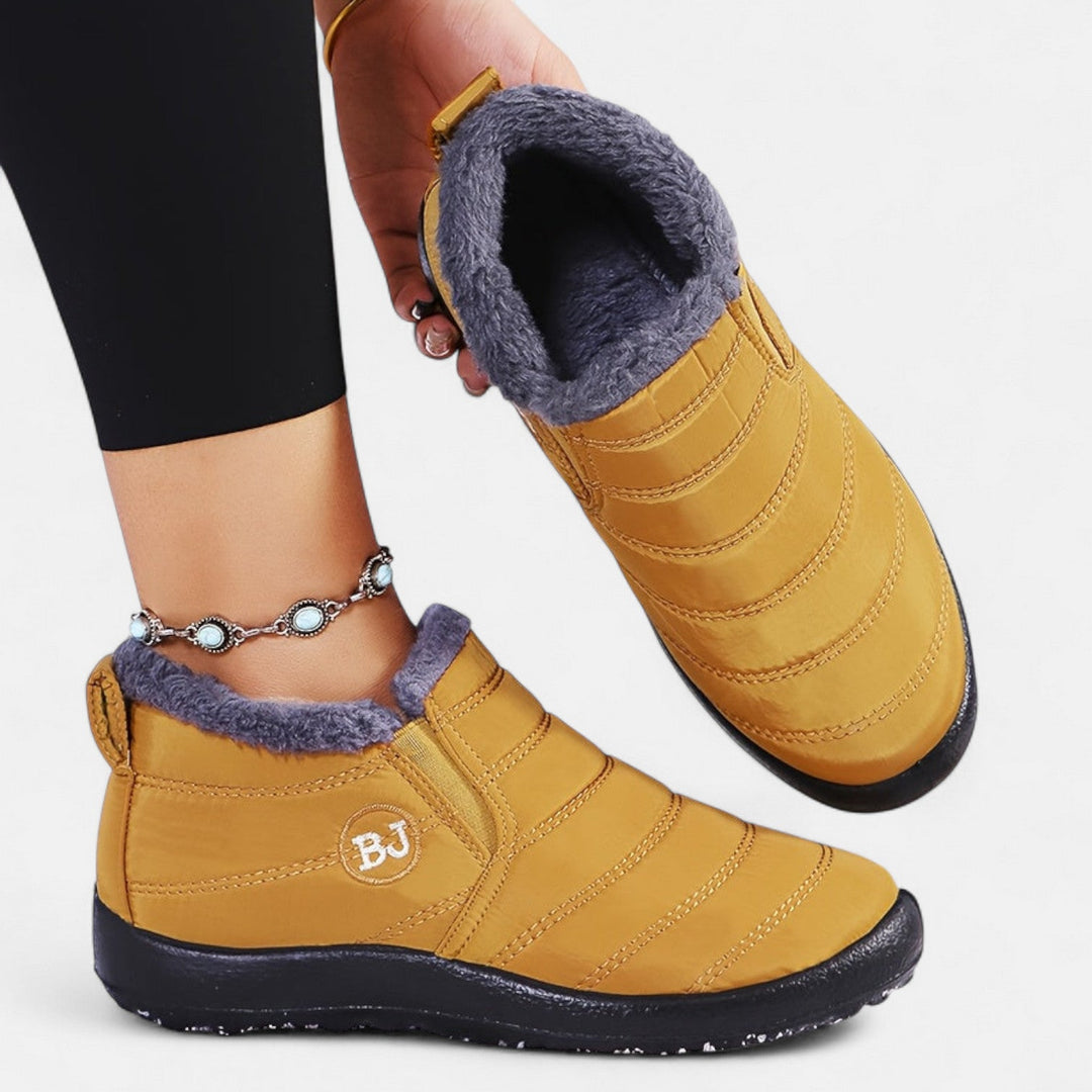 Karen | Quilted Slip-On Winter Snow Boots Women