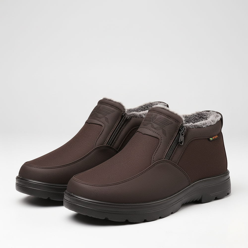 Keith | Side Zip Mens Snow Boots