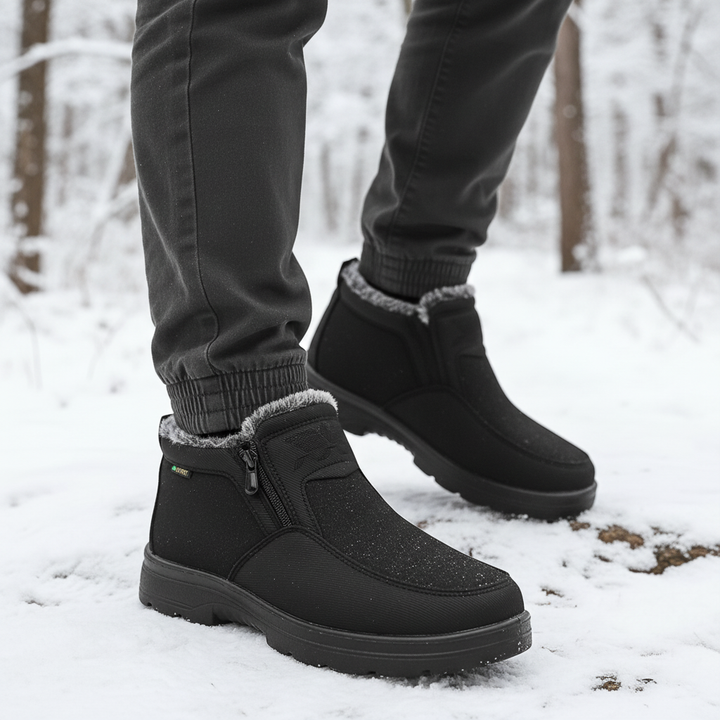 Keith | Side Zip Mens Snow Boots