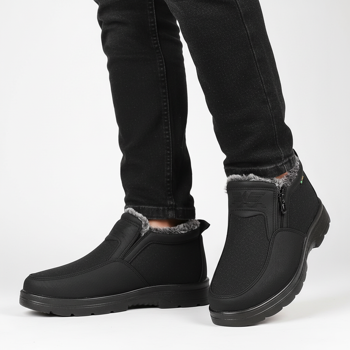 Keith | Side Zip Mens Snow Boots