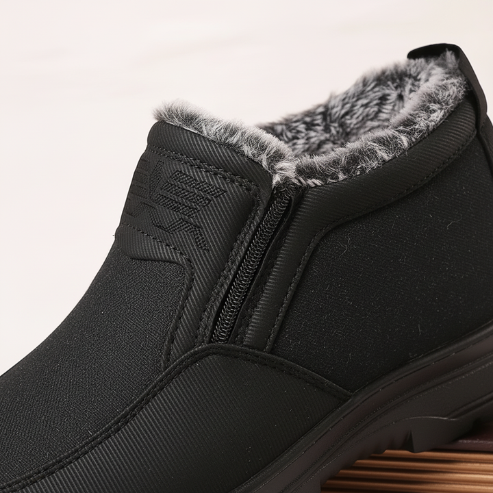 Keith | Side Zip Mens Snow Boots