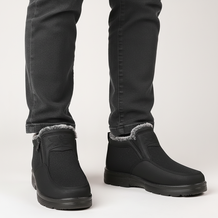 Keith | Side Zip Mens Snow Boots