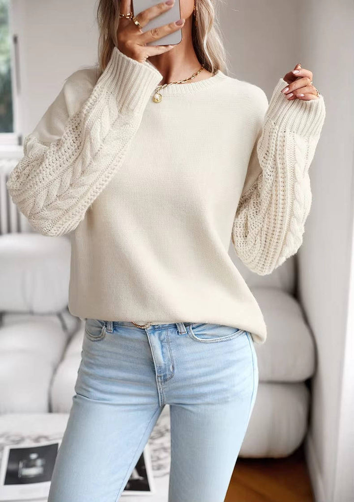 Laura | Cozy Oversized Chunky Cable Knit Sweater
