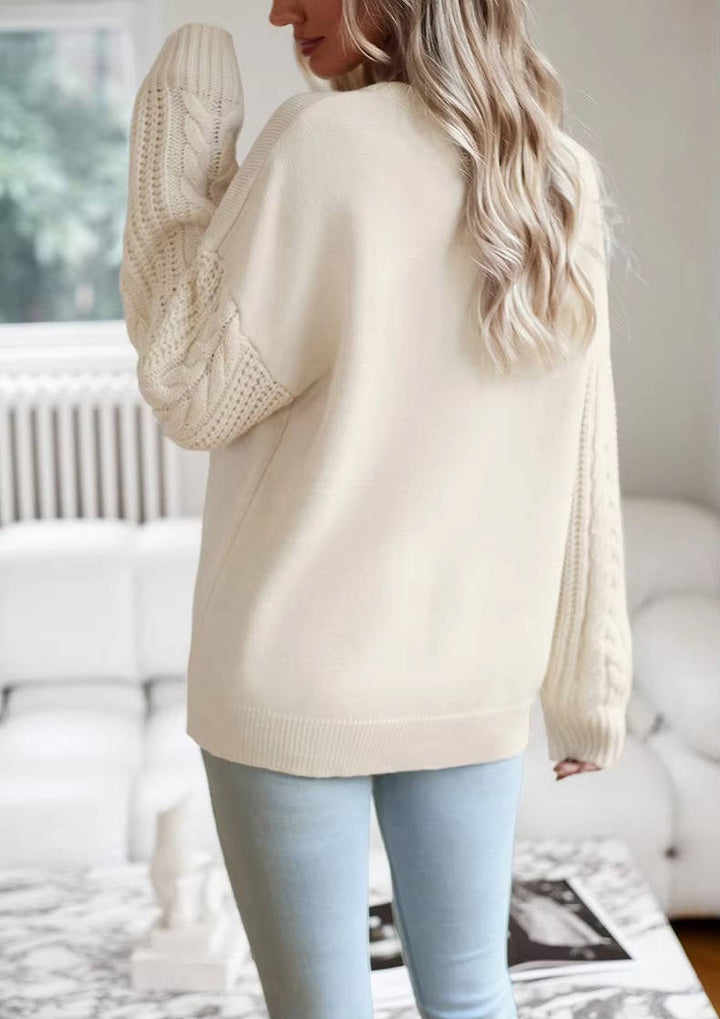 Laura | Cozy Oversized Chunky Cable Knit Sweater