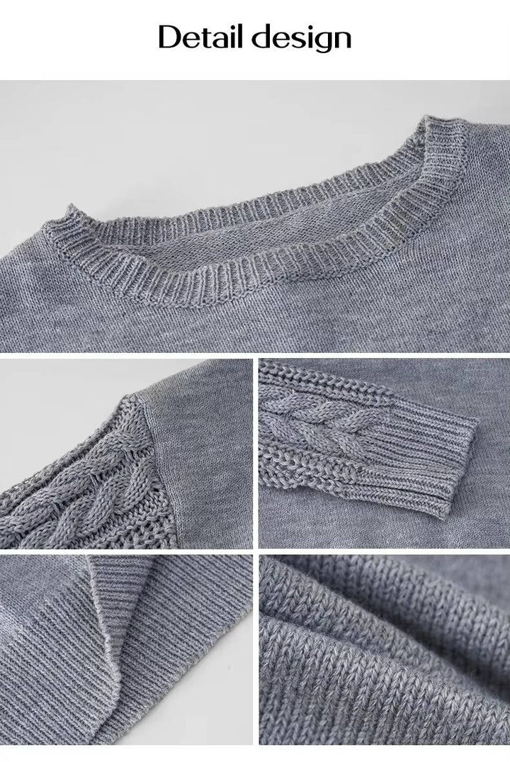 Laura | Cozy Oversized Chunky Cable Knit Sweater