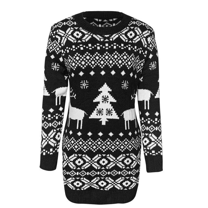 Madison | Fair Isle Reindeer Christmas Sweater Women