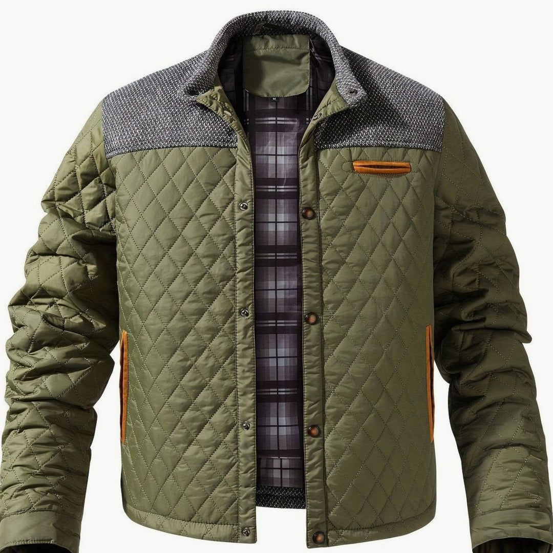 Mark | Polished Diamond Quilted Mens Puffer Jacket