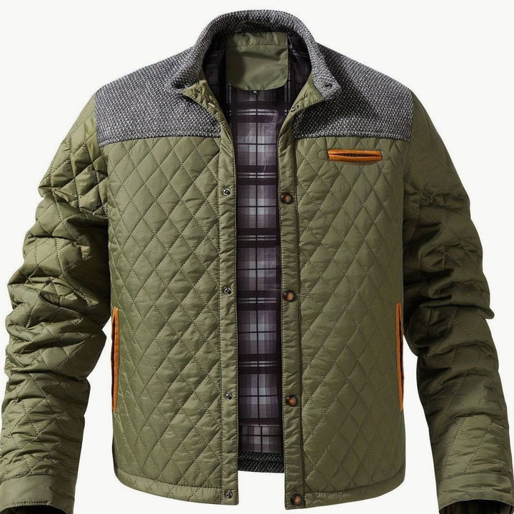 Mark | Polished Diamond Quilted Mens Puffer Jacket