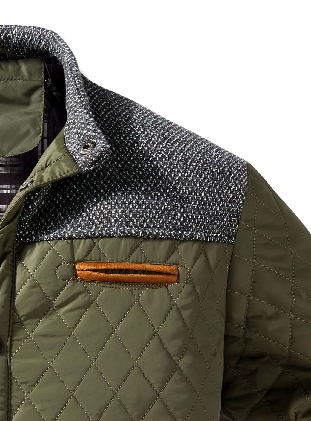 Mark | Polished Diamond Quilted Mens Puffer Jacket