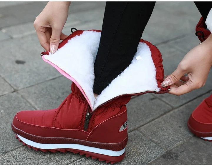 Nancy | Quilted Winter Snow Boots Women