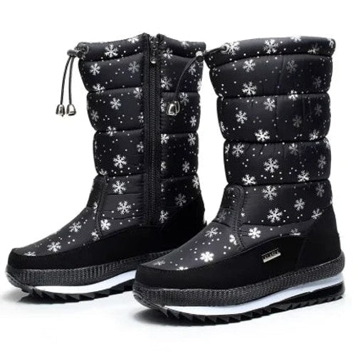Nancy | Quilted Winter Snow Boots Women