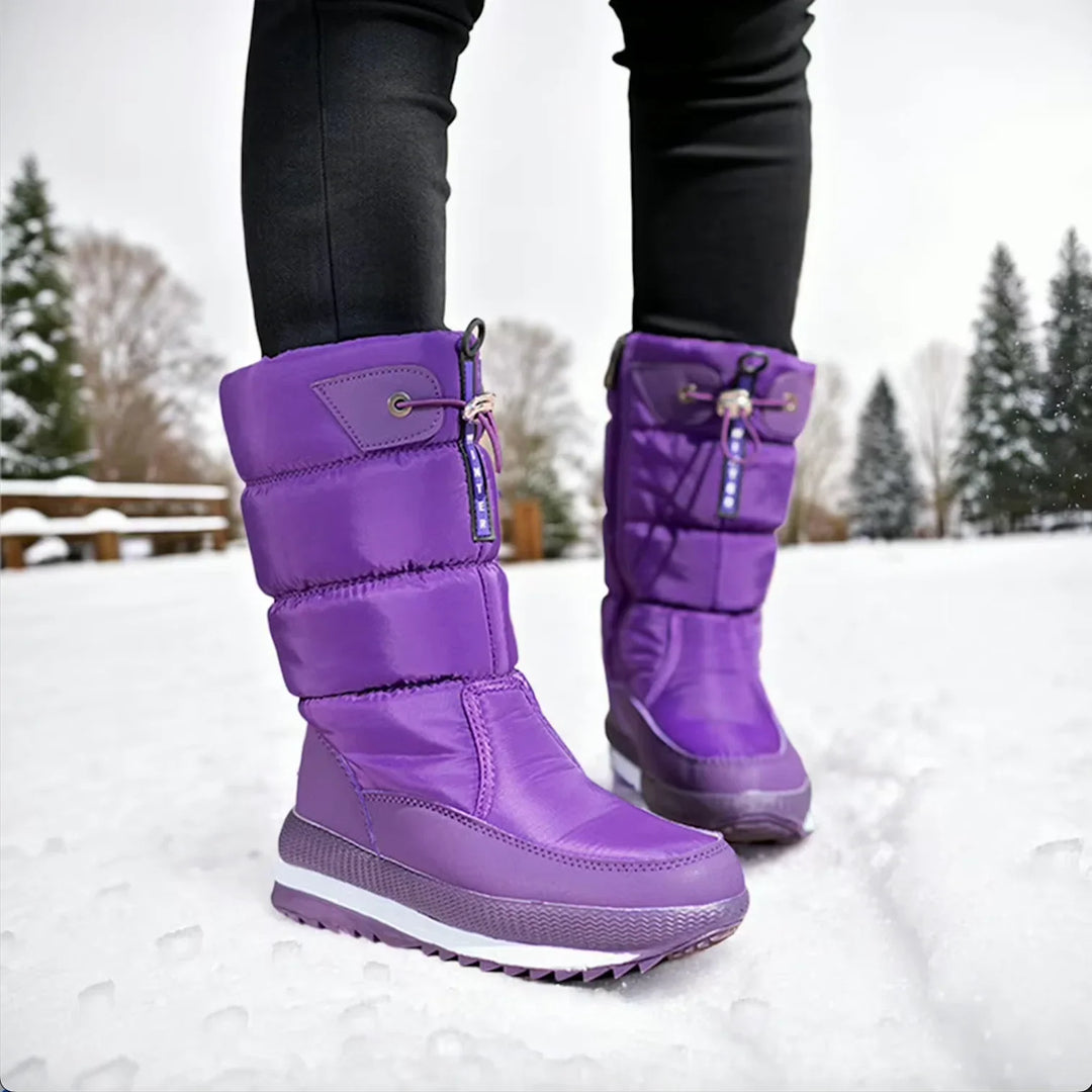 Nancy | Quilted Winter Snow Boots Women