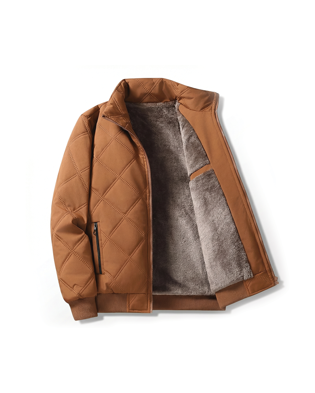 Nathan | Diamond Quilted Mens Puffer Jacket